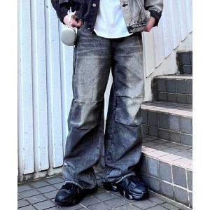 KsG ジーンズ デニム デニムパンツ マルチポケットロングストリング