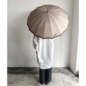 macocca（マコッカ） 傘 二重張りレース 花柄バックプリント 桜骨