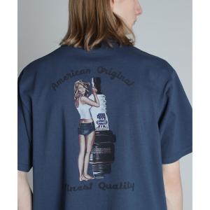 tシャツ Tシャツ メンズ Schott/ショット/SS T-SHIRT PLUG ADVERTISING/プラグピンナップ Tシャツの商品画像