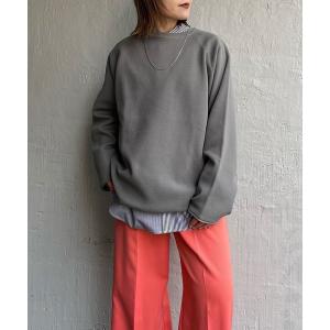 「PBLIM」 長袖ニット LARGE チャコールグレー レディース｜zozo