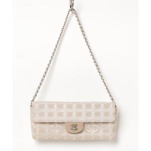 レディース 「CHANEL」 ニュートラベルライン チェーンハンドバッグ - ベージュ｜zozo