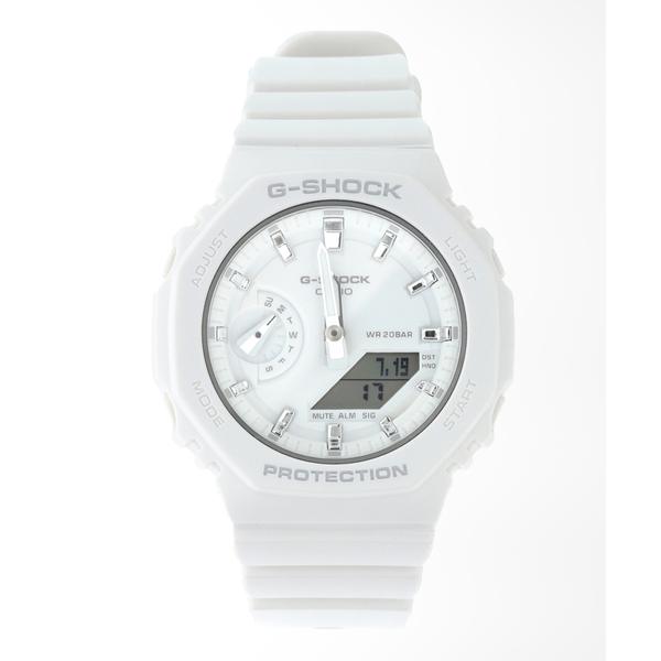 「G-SHOCK」 アナログ腕時計 FREE ホワイト レディース