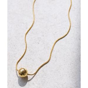 ネックレス メタルボールネックレス レディース メンズ