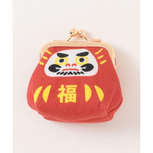ポーチ 「カヤ」達磨ころん小がま口 レディース メンズ