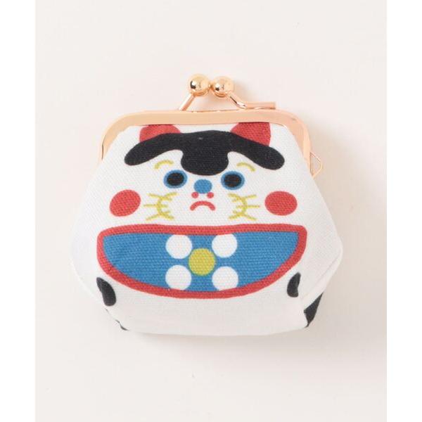 ポーチ 「カヤ」民芸ころん小がま口 レディース メンズ