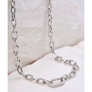 ネックレス レディース CRYSTAL LINK NECKLACE レディースネックレス  ローズゴールド／ゴールド／シルバー｜ZOZOTOWN Yahoo!店