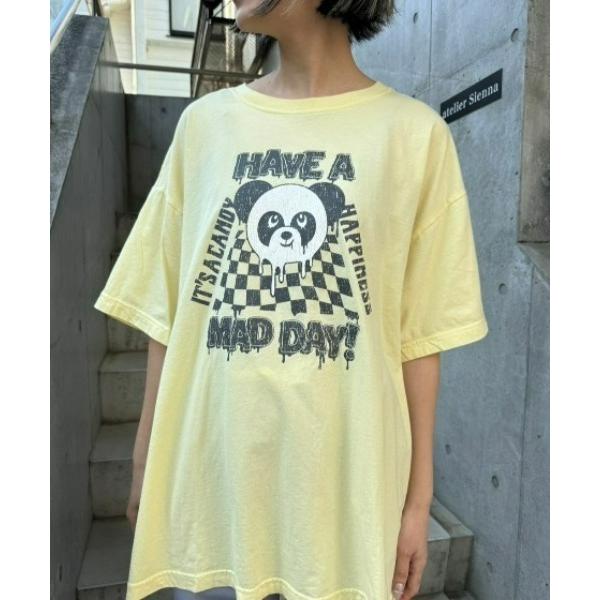 tシャツ Tシャツ レディース HAVE A MAD DAY BIG Tシャツ