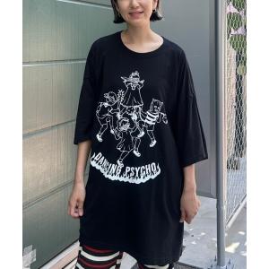 tシャツ Tシャツ レディース DANCING PSYCHO BIG BIG Tシャツ｜zozo