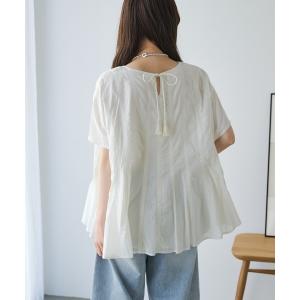 シャツ ブラウス インドボイルブラウス レディース