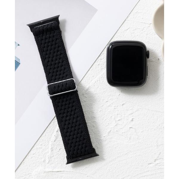 腕時計 ナイロン編み FABRIC Apple Watch Band スマートウォッチバンド「38/...