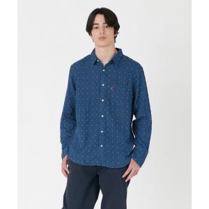 シャツ ブラウス メンズ Levi's/リーバイス サンセット シャツ ブルー INDIGO DOU｜ZOZOTOWN Yahoo!店