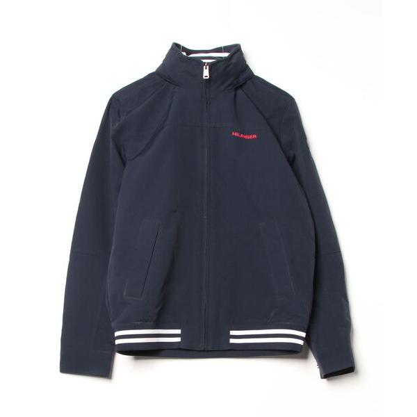 「TOMMY HILFIGER」 ジップアップブルゾン SMALL ブルー メンズ