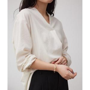 tシャツ ルーズスキッパーシャツ レディース