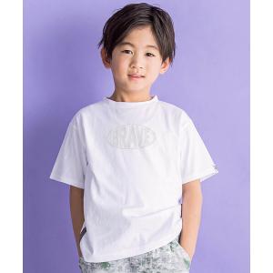 キッズ tシャツ Tシャツ 天竺スポーティロゴTシャツ(95~150cm)｜zozo