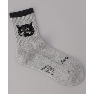 レディース 靴下 限定展開　ROSTER SOX/ロスターソックス　CAT/SOX｜zozo