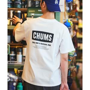 tシャツ Tシャツ メンズ 限定展開 CHUMS×FREAK'S STORE/チャムス 別注 ヒストリー バックプリント クルーネックTシャツ｜zozo