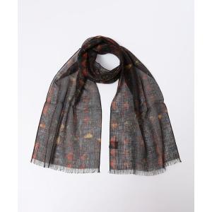 BEAMS F（ビームスF） ストール マフラー Holliday ＆ Brown / ウール