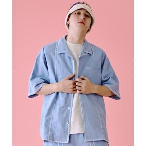 メンズ シャツ ブラウス Universal Style Wear リネン ブレンド ステッチ シャツ｜zozo