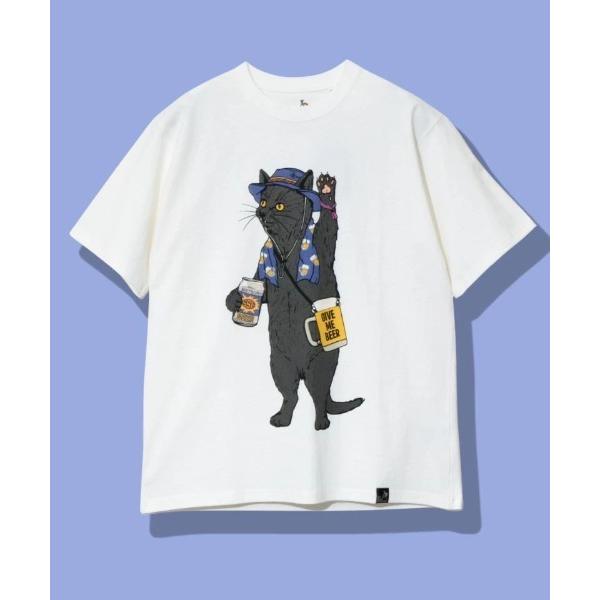 メンズ tシャツ Tシャツ USA/C フェス猫TEE