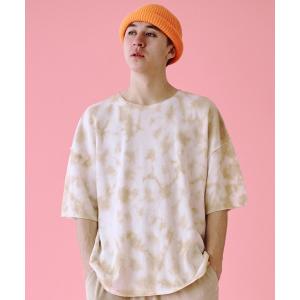 メンズ tシャツ Tシャツ Universal Style Wear ムラ染 カットオフ ワッフル Tee｜zozo