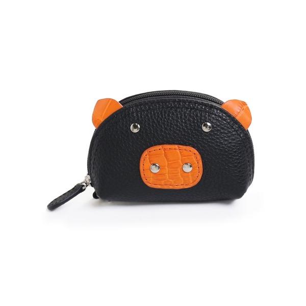 ポーチ レザーアニマルポーチ ミニ小銭入れ レディース