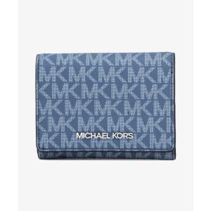 極美品 マイケルコース MK CHARM コンパクト ウォレット 折財布 MICHAEL KORS（マイケルコース） 二つ折り 二つ折り財布 財布 Michael
