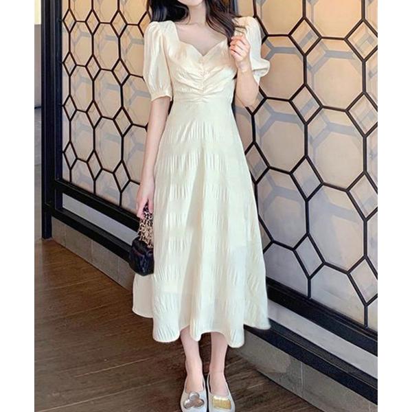 ワンピース 夏ワンピース レディース半袖 選べる2丈