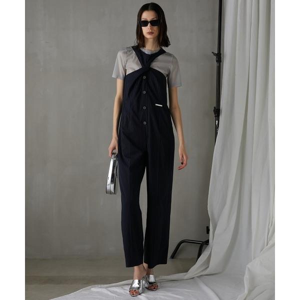 オールインワン ツイストフロントジャンプスーツ / Twisted Front Jumpsuit レ...