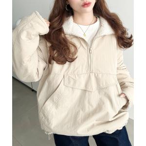 DAY CLOSET ブルゾン アウター 「フード付き」ミディ丈 ドロップ