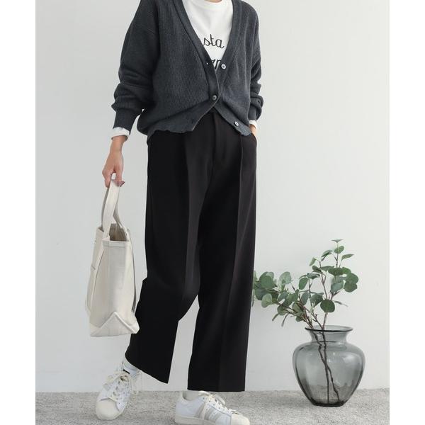 「URBAN RESEARCH DOORS」 スラックス MEDIUM ブラック レディース