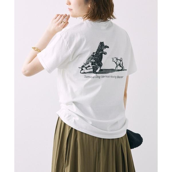 レディース tシャツ Tシャツ 「Regency Works」Samoyed Tシャツ