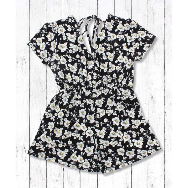 サロペット オーバーオール 花柄オールインワンサロペット キッズ 子供服 男の子 女の子