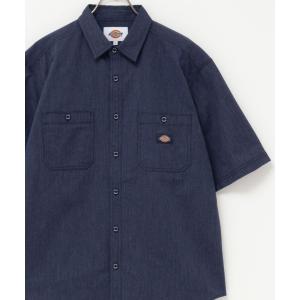 シャツ ブラウス メンズ Dickies short sleeve work shirt ディッキーズショートスリーブワークシャツ｜zozo