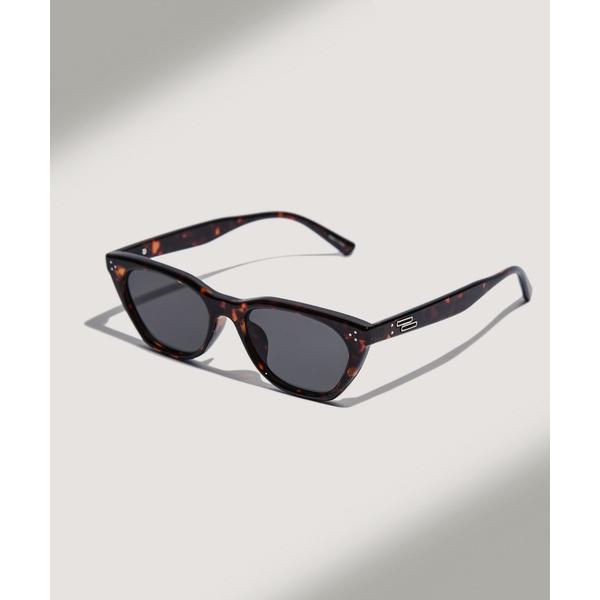 サングラス STD 3-3B18 スクエア フォックス サングラス UVカット サングラスケース付 ...