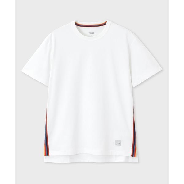 メンズ tシャツ Tシャツ 「ラウンジウェア」アーティストストライプポイント Tシャツ/ 84384...