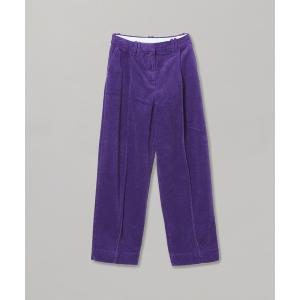 パンツ レディース GANNI Corduroy Relaxed Pleated Pants F8527｜zozo