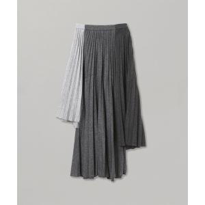 レディース スカート rokh TRIPLE PLEATED SKIRT R2CA123｜zozo