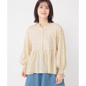 シャツ ブラウス レディース シアーペプラムブラウス｜ZOZOTOWN Yahoo!店