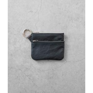 【太田】ポーチ SENTI（センティ） ポーチ Dyneema(R) Leather W ZIP POUCH LL 超軽量