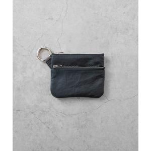 ポーチ メンズ Dyneema Leather W ZIP POUCH｜ZOZOTOWN Yahoo!店