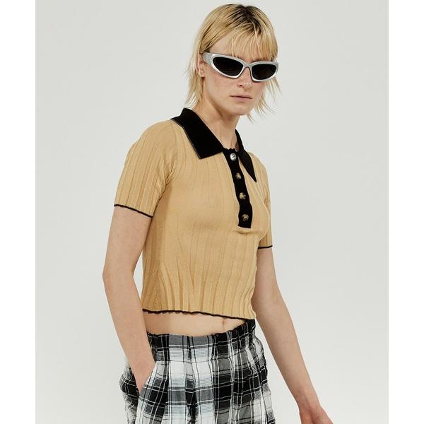 ポロシャツ ポロ Knit Polo Shirt/ニットポロシャツ「MAISON SPECIAL/メ...