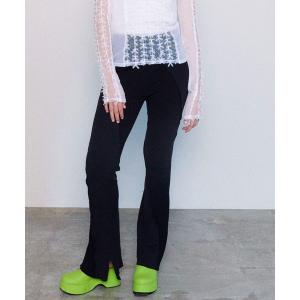 MAISON SPECIAL（メゾンスペシャル） パンツ Lace Fabric Flare Pants