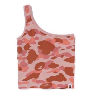 タンクトップ レディース 1ST CAMO ONE SHOULDER TOP Lの商品画像