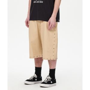 メンズ パンツ 「mahagrid/マハグリッド」 STUD BERMUDA CHINO SHORT/スタッドバミューダチノショートパンツ｜zozo