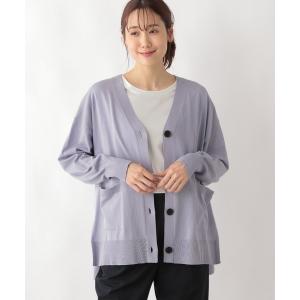 カーディガン スッキレイさらさらカーディガン長袖/987144 レディース