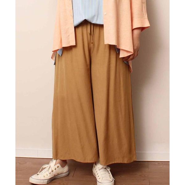 ペチパンツ ワイドパンツ パンツ 「L〜6L 大きいサイズ」イージーワイドパンツ セットアップ可能 ...