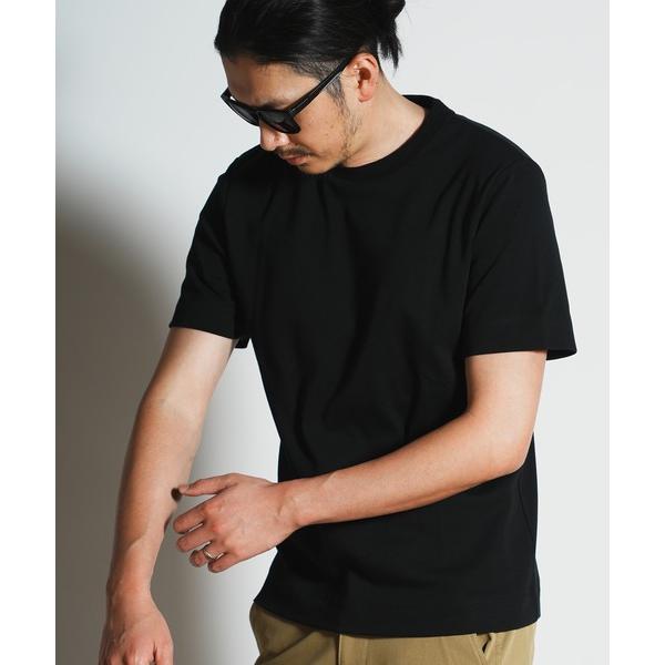 tシャツ シルケットスムースクルーネックTシャツ メンズ