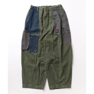 ジーンズ 「チャイハネ」キャンデニパッチワークMEN'Sパンツ メンズ レディース