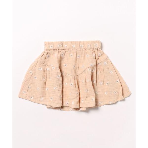 ベビー キッズ Rylee＋CruSPARROW SKIRT || DAISY EMBROIDERY