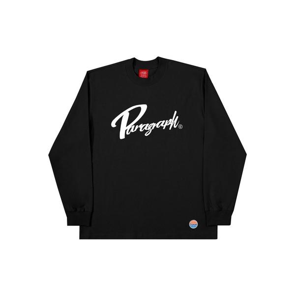 「Paragraph」 長袖Tシャツ FREE ブラック メンズ